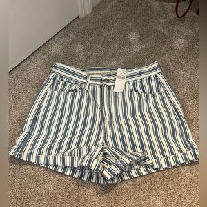 American Eagle NWT Pinstripe Shorts